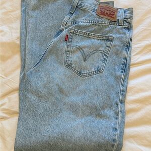 Levi's Women High Waisted Straight Denim Jeans